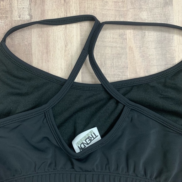 NWT Trendy Trends Black Sports Bra - Picture 6 of 8